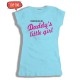 Damska koszulka z nadrukiem Daddy's little girl