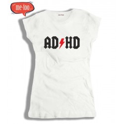 Damska koszulka z  nadrukiem ADHD