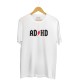 Męska koszulka z nadrukiem ADHD