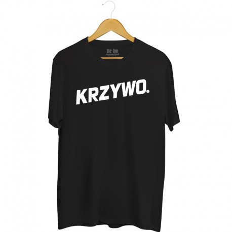 Koszulka z nadrukiem Krzywo