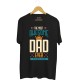 Męska koszulka z nadrukiem The most awesome Dad ever - forever
