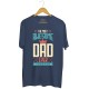 Męska koszulka z nadrukiem The most awesome Dad ever - forever