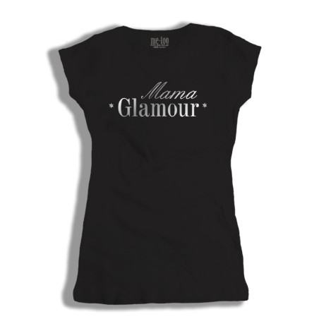 Koszulka damska z nadrukiem Mama Glamour