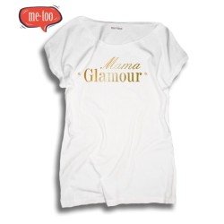Koszulka damska z nadrukiem Mama Glamour