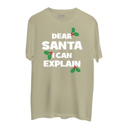 Koszulka męska Dear Santa I Can Explain