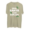 Koszulka męska Dear Santa I Can Explain