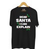 Koszulka męska Dear Santa I Can Explain