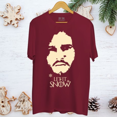 Koszulka męska Let it snow