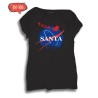Świąteczna koszulka damska z nadrukiem Santa