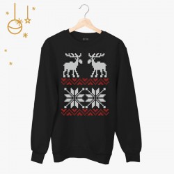 Świąteczna buza unisex - Renifery