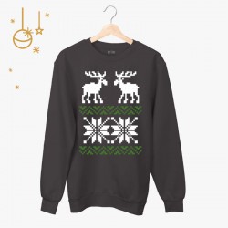 Świąteczna buza unisex - Renifery