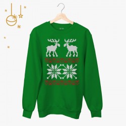 Świąteczna buza unisex - Renifery