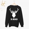 Świąteczna bluza unisex z nadrukiem - X-MAS
