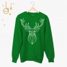 Bluza unisex z nadrukiem  - Geometric Deer