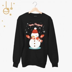 Świąteczna bluza unisex z Bałwankiem| rozmiary dziecięce i dorosłe