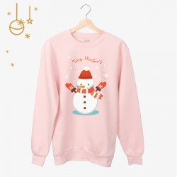 Świąteczna bluza unisex z Bałwankiem| rozmiary dziecięce i dorosłe