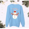 Świąteczna bluza unisex z Bałwankiem| rozmiary dziecięce i dorosłe