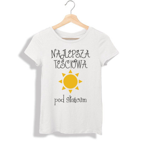 Koszulka damska Najlepsza teściowa pod słońcem