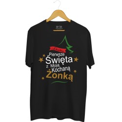 Koszulka Pierwsze Święta z Moją Żonką