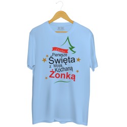 Koszulka Pierwsze Święta z Moją Żonką