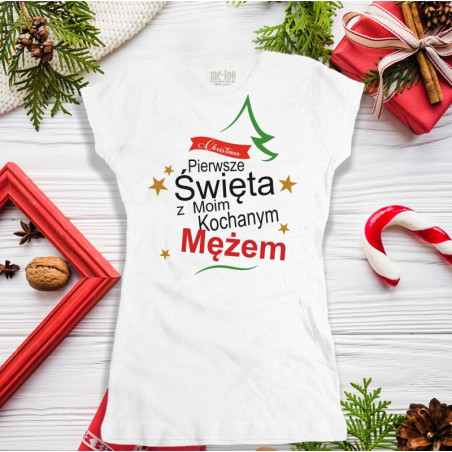 Koszulka Pierwsze Święta z Moim Mężem