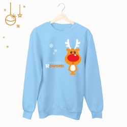 Bluza Świąteczny Reniferek  | rozmiary dorosłe męskie/damskie i dziecięce