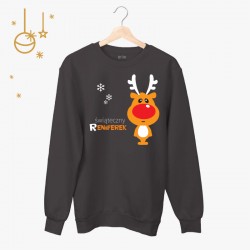 Bluza Świąteczny Reniferek  | rozmiary dorosłe męskie/damskie i dziecięce