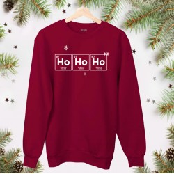 Ho Ho Ho - Świąteczna bluza dla chemika/chemiczki