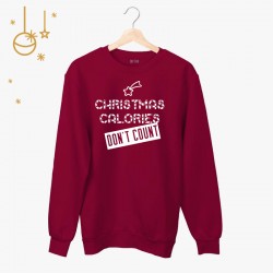 Świąteczna bluza Christmas calories don't count