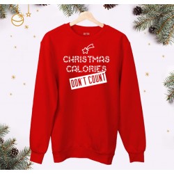 Świąteczna bluza Christmas calories don't count