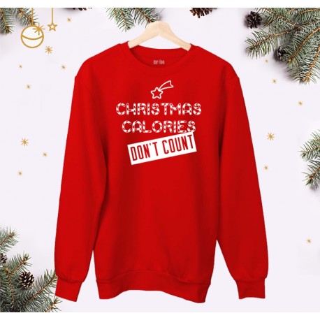 Świąteczna bluza Christmas calories don't count