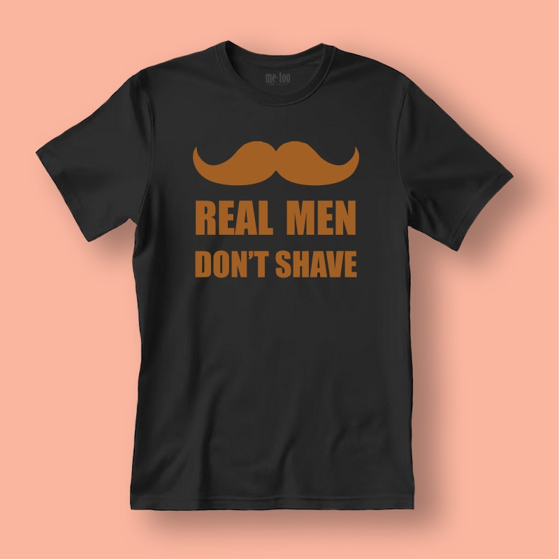 Koszulka / t-shirt  Real men don't shave