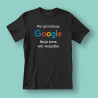 Koszulka / t-shirt  Nie potrzebuję Google, moja żona...