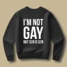 Bluza  I’m not gay but...