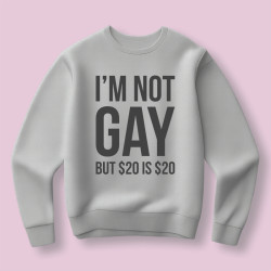 Bluza  I’m not gay but...