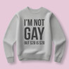 Bluza  I’m not gay but...