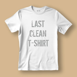 Koszulka / t-shirt  Last clean t-shirt