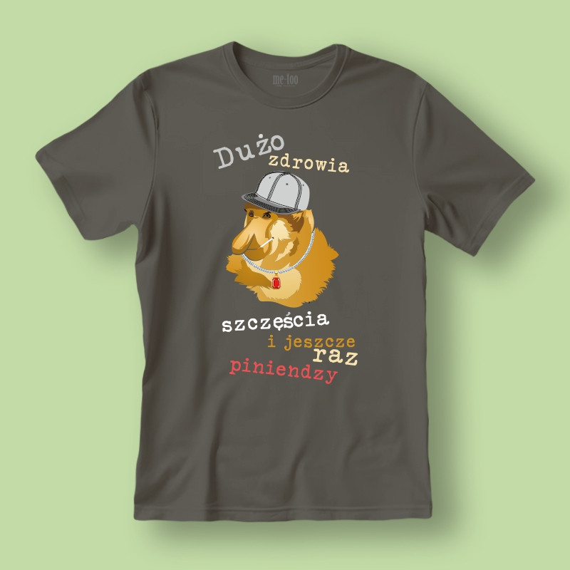 Koszulka / t-shirt z Nosaczem: Dużo zdrowia, szczęścia... Koszulka / t-shirt z Nosaczem: Dużo zdrowia, szczęścia...