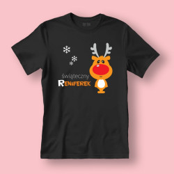 Koszulka / t-shirt Świąteczny reniferek