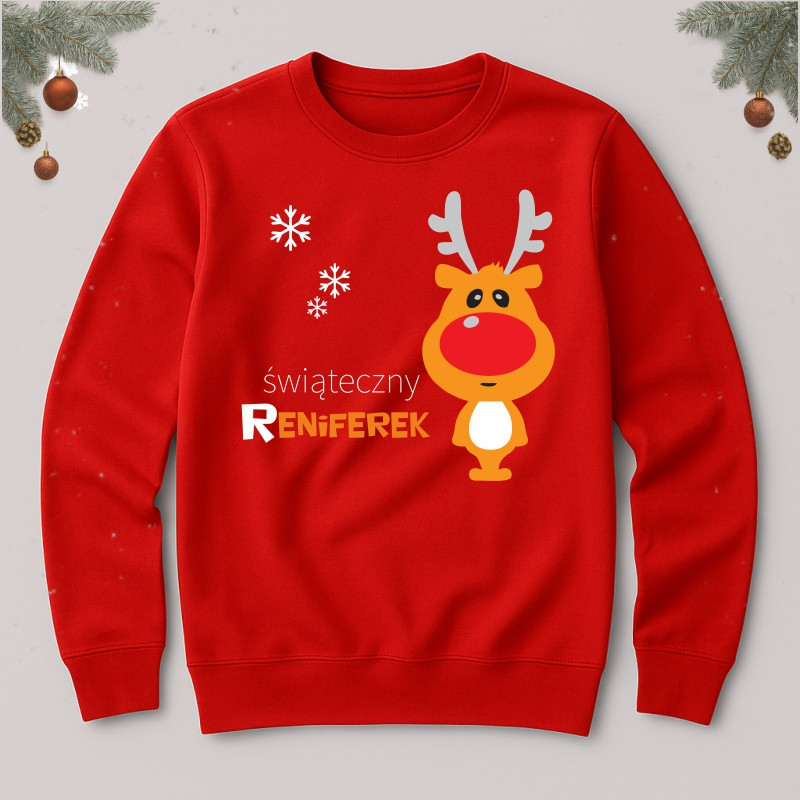Bluza Świąteczny reniferek