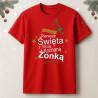Koszulka / t-shirt  Pierwsze Święta z Moją Żonką