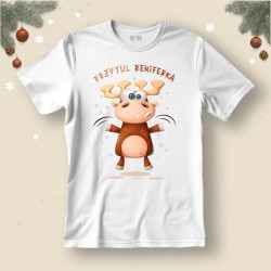 Koszulka / t-shirt  Przytul reniferka