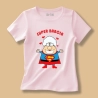 Super babcia - koszulka z nadrukiem babci-supermenki