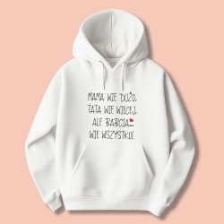 Bluza   Babcia... wie wszystko!