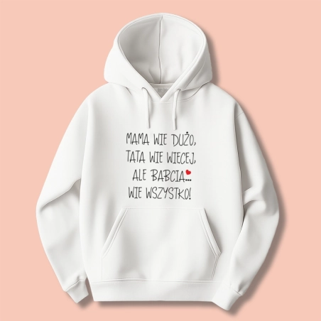 Bluza   Babcia... wie wszystko!