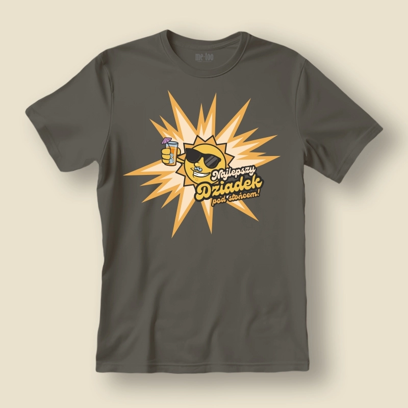 Koszulka / t-shirt  Najlepszy dziadek pod słońcem