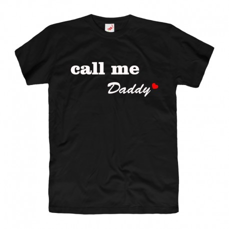 Koszulka męska z nadrukiem Call me Daddy