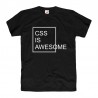 Koszulka informatyczna CSS is AWESOME