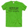 Koszulka / t-shirt męski z nadrukiem: Przystojny, ale zajęty