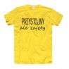 Koszulka / t-shirt męski z nadrukiem: Przystojny, ale zajęty